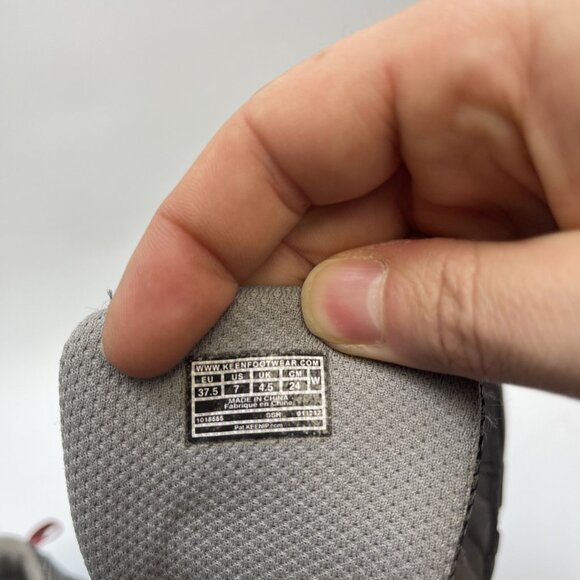 Keen Targhee III Waterproof Mid Hiking Boots Women Size 7 US Red / Brown Outdoor - Picture 11 of 16